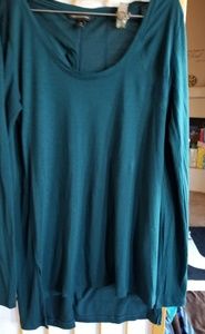 Banana Republic Teal Cotton Shirt, M, NWOT